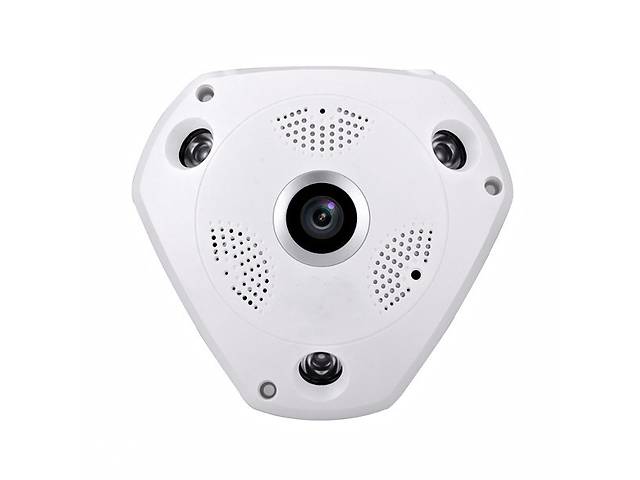 Панорамная камера видеонаблюдения потолочная MicroSD VR360 IPC CAMERA 1317VR WIFI