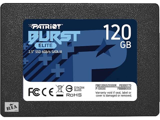 Patriot Burst Elite 120GB 2.5' SATAIII TLC