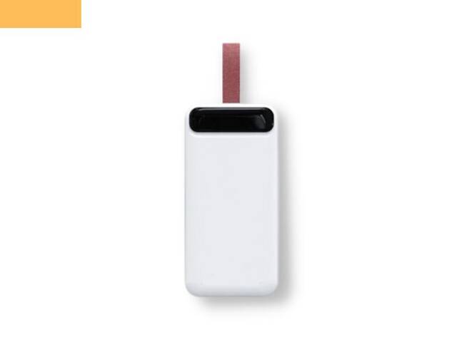 Павербанк внешний аккумулятор XPRO PD-P97 50000 mAh с индикацией зарядки и фонариком белый (32570-01)