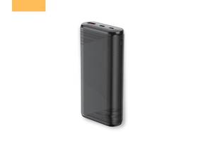 Павербанк внешний аккумулятор XPRO PR150 20000mAh 20W с индикацией зарядки черный (32738-01)