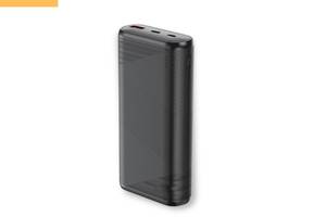 Павербанк внешний аккумулятор XPRO PR150 20000mAh 20W с индикацией зарядки черный (32738-01)