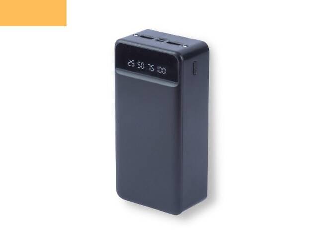 Павербанк внешний аккумулятор XPRO PR164 30000mAh с индикацией зарядки черный (40591-01)