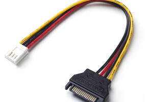Переходник 15 pin SATA power - 4 pin(малый)