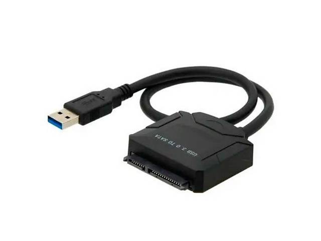 Переходник на жесткий диск USB 3.0 - SATA 2.5/3.5 HDD SSD до 5Гбит/с с БП N