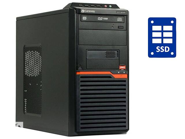 ПК Acer Gateway DT55 Tower/Athlon II X2 260/4GB RAM/120GB SSD/Radeon HD 4250