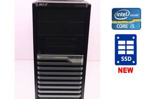 ПК Acer Veriton M4610G Tower/i5-2400/8GB RAM/120GB SSD/HD 2000