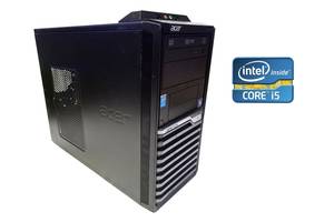 ПК Acer Veriton M4620G Tower / Intel Core i5-2320 (4 ядра по 3.0 - 3.3 GHz) / 8 GB DDR3 / 320 GB HDD / Intel HD Graph...