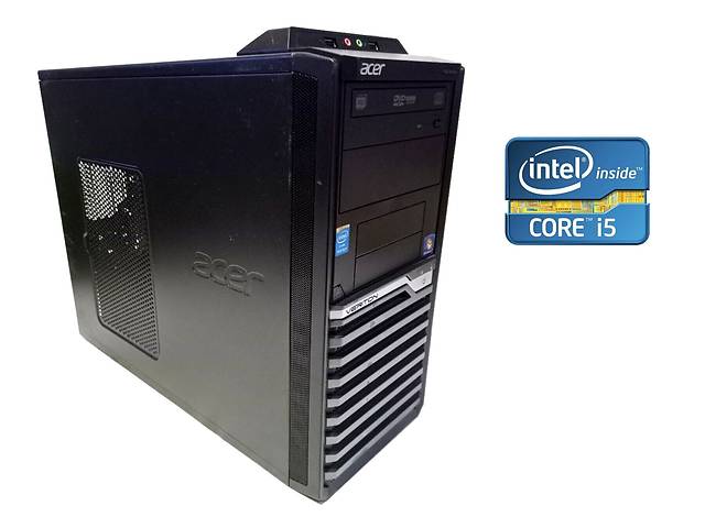 ПК Acer Veriton M4620G Tower / Intel Core i5-2320 (4 ядра по 3.0 - 3.3 GHz) / 8 GB DDR3 / 320 GB HDD / Intel HD Graph...