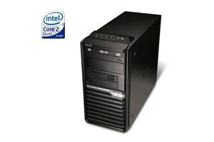 ПК Acer Veriton M480G Tower / Intel Core 2 Quad Q8200 (4 ядра по 2.3 GHz) / 4 GB DDR3 / 160 GB HDD / Intel GMA Graphi...