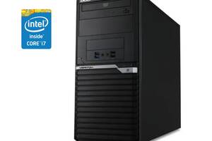 ПК Acer Veriton M6640G Tower / Intel Core i7-6700 (4 (8) ядра по 3.4 - 4.0 GHz) / 8 GB DDR4 / 200 GB SSD / Intel HD G...