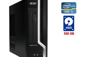 ПК Acer Veriton X2611G SFF / Intel Core i5-2400S (4 ядра по 2.5 - 3.3 GHz) / 8 GB DDR3 / 500 GB HDD / Intel HD Graphi...