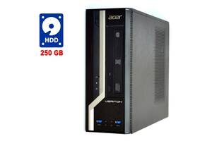 ПК Acer Veriton X2631G SFF / Intel Core i3-4170 (2 (4) ядра по 3.7 GHz) / 4 GB DDR3 / 250 GB HDD / Intel HD Graphics...