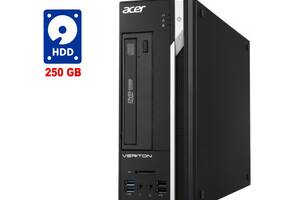 ПК Acer Veriton X2632G SFF/ Celeron G1840/ 4GB RAM/ 250GB HDD/ HD 4400