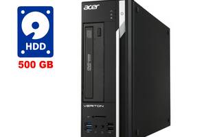 ПК Acer Veriton X2611G SFF / Intel Сore i3-2120 (2 (4) ядра по 3.3 GHz) / 4 GB DDR3 / 500 GB HDD / Intel HD Graphics...