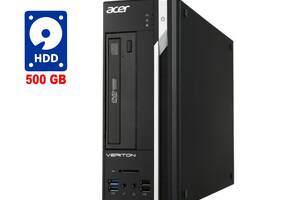 ПК Acer Veriton X2632G SFF / Intel Сore i3-4170 (2 (4) ядра по 3.7 GHz) / 8 GB DDR3 / 500 GB HDD / Intel HD Graphics...