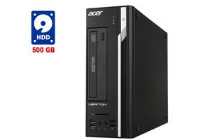 ПК Acer Veriton X2632G SFF / Intel Сore i3-4170 (2 (4) ядра по 3.7 GHz) / 8 GB DDR3 / 500 GB HDD / Intel HD Graphics...