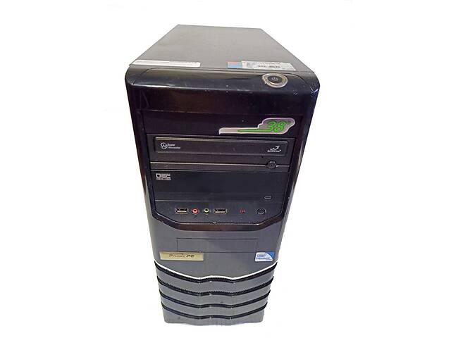ПК Asus P5G41T-M LX3 Tower / Intel Core 2 Quad Q8200 (4 ядра по 2.33 GHz) / 4 GB DDR3 / 250 GB HDD / Intel GMA X4500...