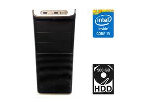 ПК Asus Tower / Intel Core i3-4160 (2 (4) ядра по 3.6 GHz) / 4 GB DDR3 / 500 GB HDD / Intel HD Graphics 4400 / 485W /...
