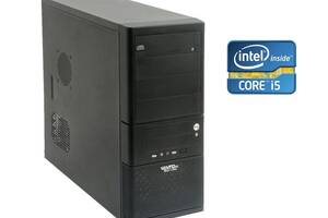 ПК Asus Vento A8 Tower / Intel Core i5-2400 (4 ядра по 3.1 - 3.4 GHz) / 8 GB DDR3 / 120 GB SSD + 500 GB HDD / Intel H...
