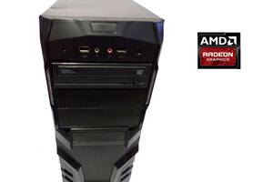 ПК Б-класс Asus Tower / AMD Phenom II X4 965 (4 ядра по 3.4 GHz) / 16 GB DDR3 / 256 GB SSD + 1000 GB HDD / AMD Radeon...