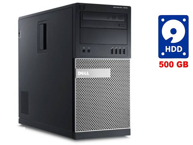 ПК Б-класс Dell OptiPlex 7010 Tower / Intel Core i3-540 (2 (4) ядра по 3.06 GHz) / 4 GB DDR3 / 500 GB HDD / nVidia Ge...