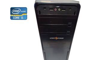 ПК Б-класс LogicPower Tower / Intel Core i5-2500 (4 ядра по 3.3 - 3.7 GHz) / 8 GB DDR3 / 320 GB HDD / Intel HD Graphi...