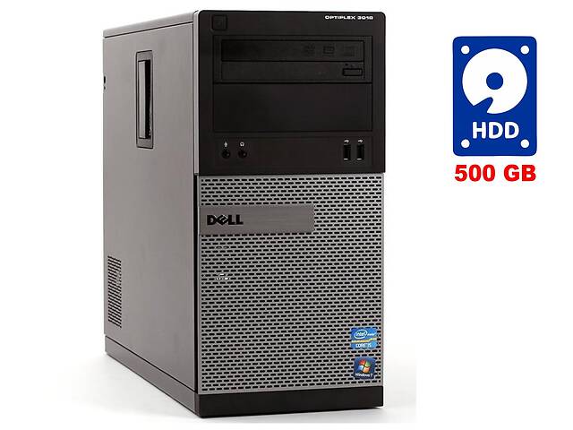 ПК Dell OptiPlex 3010 Tower/ i3-3220/ 4GB RAM/ 500GB HDD/ HD 2500