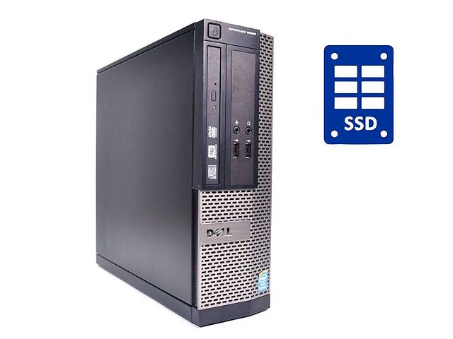 ПК Dell OptiPlex 3020 SFF / Intel Core i3-4130 (2 (4) ядра по 3.4 GHz) / 4 GB DDR3 / 120 GB SSD / Intel HD Graphics 4...