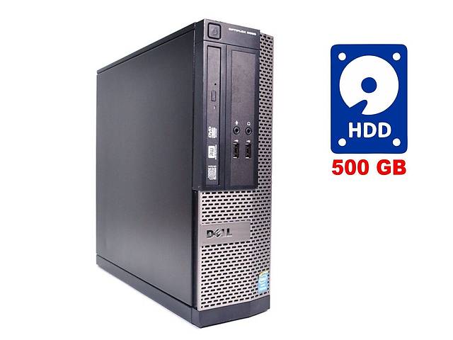 ПК Dell OptiPlex 3020 SFF / Intel Core i3-4130 (2 (4) ядра по 3.4 GHz) / 4 GB DDR3 / 500 GB HDD / Intel HD Graphics 4...
