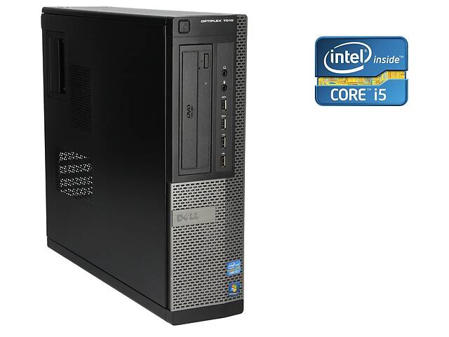 ПК Dell OptiPlex 7010 SFF / Intel Core i5-2400 (4 ядра по 3.1 - 3.4 GHz) / 8 GB DDR3 / 320 GB HDD / Intel HD Graphics...