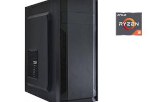 ПК Frontier Tower / AMD Ryzen 3 2200G (4 ядра по 3.5 - 3.7 GHz) / 8 GB DDR4 / 120 GB SSD / AMD Radeon Vega 8 Graphics...