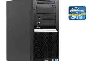 ПК Fujitsu Celsius W380 Tower / Intel Core i5-650 (2 (4) ядра по 3.2 - 3.46 GHz) / 8 GB DDR3 / 128 GB SSD / Intel HD...