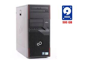 ПК Fujitsu Esprimo P556 Tower / Intel Pentium G4400T (2 ядра по 2.9 GHz) / 4 GB DDR4 / 500 GB HDD / Intel HD Graphics...