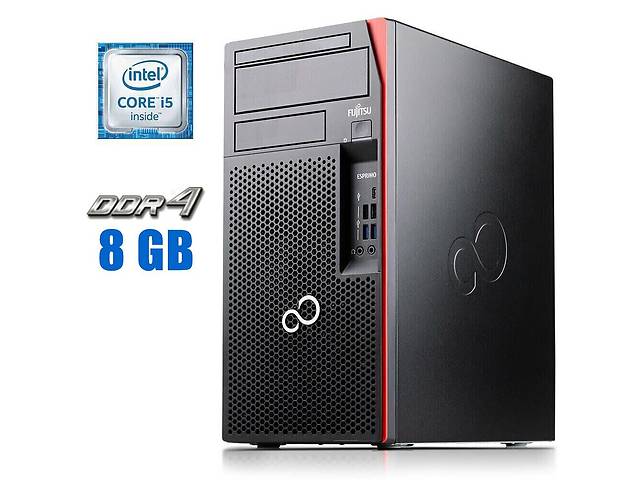 ПК Fujitsu Esprimo P757 E90+ Tower/ i5-7400/ 8GB RAM/ 240GB SSD/ HD 630