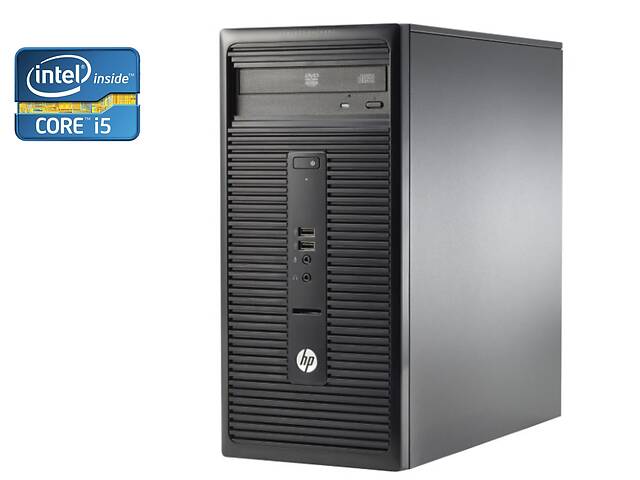 ПК HP 280 G1 Tower / Intel Core i5-4570S (4 ядра по 2.9 - 3.6 GHz) / 8 GB DDR3 / 500 GB HDD / Intel HD Graphics 4600...