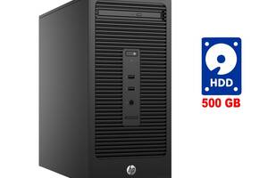 ПК HP 280 G2 Tower / Intel Core i3-6100 (2 (4) ядра по 3.7 GHz) / 8 GB DDR4 / 500 GB HDD / Intel HD Graphics 530 / DV...