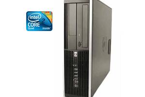 ПК HP Compaq 8000 Elite SFF / Intel Core 2 Quad Q9300 (4 ядра по 2.5 GHz) / 4 GB DDR3 / 120 GB SSD / Intel GMA Graphi...