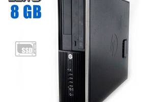 ПК HP Compaq 8200 Elite SFF / Intel Core i3-2100 (2 (4) ядра по 3.1 GHz) / 8 GB DDR3 / 240 GB SSD / Intel HD Graphics...