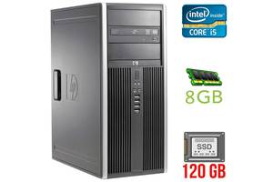 ПК HP Compaq Elite 8300 Tower/i5-2500/8GB RAM/120GB SSD/HD 2000