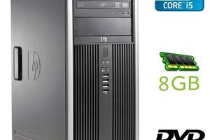 ПК HP Compaq Elite 8300 Tower/ i5-2500/ 8GB RAM/ no HDD/ HD 2000