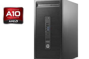 ПК HP EliteDesk 705 G2 Tower / AMD Pro A10-8750B (4 ядра по 3.6 - 4.0 GHz) / 8 GB DDR3 / 500 GB HDD / AMD Radeon R7 G...