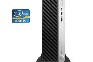 ПК HP ProDesk 400 G5 SFF / Intel Core i5-8500 (6 ядер по 3.0 - 4.1 GHz) / 16 GB DDR4 / 256 GB SSD M.2 / Intel UHD Gra...