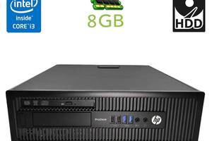 ПК HP ProDesk 600 G1 SFF/ i3-4130/ 8GB RAM/ 500GB HDD/ HD 4400