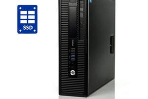 ПК HP ProDesk 600 G1 SFF / Intel Core i3-4130 (2 (4) ядра по 3.4 GHz) / 4 GB DDR3 / 240 GB SSD / Intel HD Graphics 44...