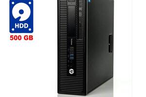 ПК HP ProDesk 600 G1 SFF / Intel Core i3-4130 (2 (4) ядра по 3.4 GHz) / 8 GB DDR3 / 500 GB HDD / Intel HD Graphics 44...