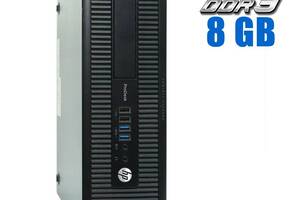 ПК HP ProDesk 600 G1 SFF / Intel Core i3-4160 (2 (4) ядра по 3.6 GHz) / 8 GB DDR3 / 120 GB SSD / Intel HD Graphics 4400