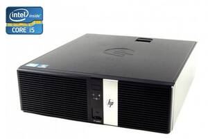 ПК HP rp5800 Retail System SFF / Intel Core i5-2400 (4 ядра по 3.1 - 3.4 GHz) / 8 GB DDR3 / 128 GB SSD NEW / Intel HD...