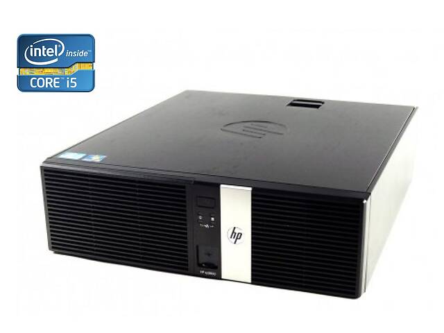 ПК HP rp5800 Retail System SFF / Intel Core i5-2400 (4 ядра по 3.1 - 3.4 GHz) / 8 GB DDR3 / 128 GB SSD / Intel HD Gra...