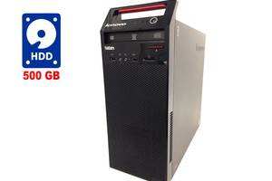 ПК Lenovo ThinkCentre E73 Tower / Intel Core i3-4170 (2 (4) ядра по 3.7 GHz) / 4 GB DDR3 / 500 GB HDD / Intel HD Grap...