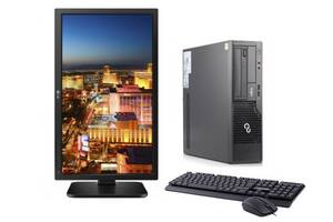 ПК+Монитор Fujitsu Esprimo E500 E85+ SFF/ i3-2120/ 4GB RAM/ 500GB HDD/ HD 2000 + LG 24MB37PM/ 24' (1920x1080) IPS/ DV...